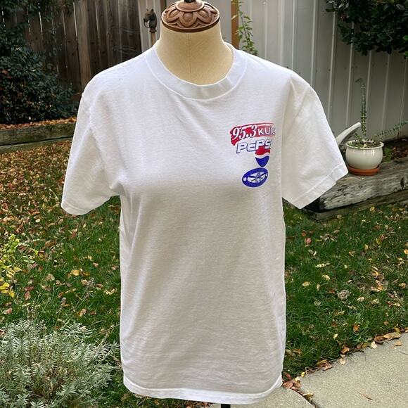 KUIC 95.3 Pepsi Contemporary Radio Station Vacaville California T-shirt Tee Med - Picture 1 of 9